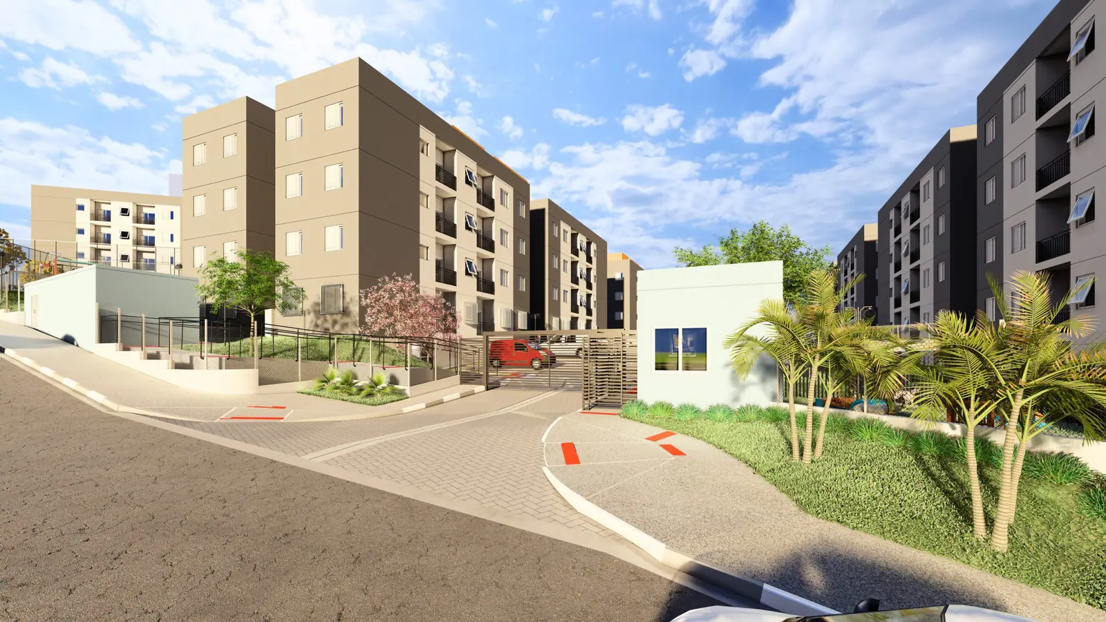 Residencial Vila Arbame, portaria