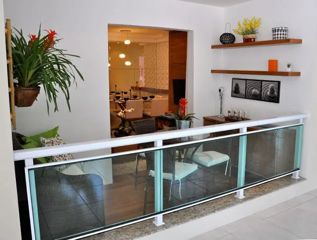 Terrazzo Vianna, decorado varanda